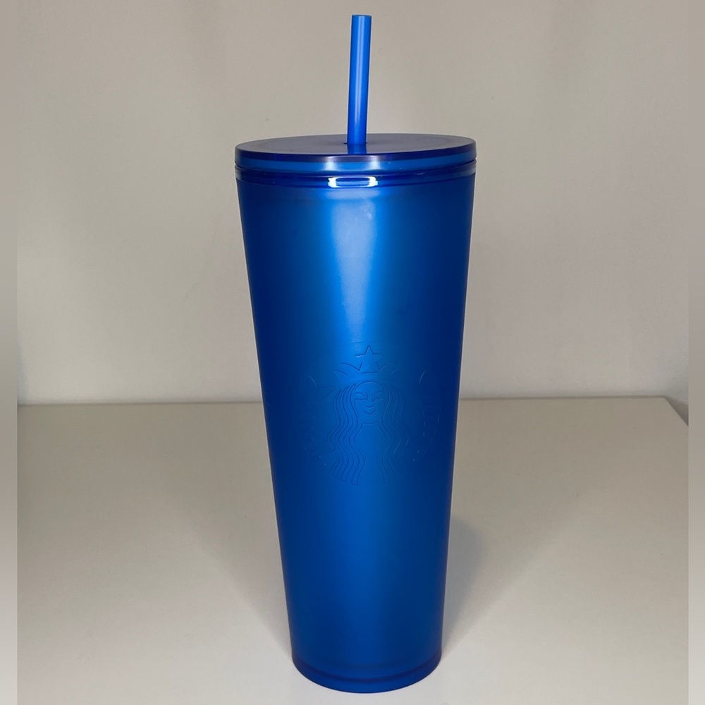 Starbucks Tumbler Venti 2023 blueberry blue royal Soft-touch